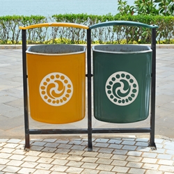 태극문수막새 활용 휴지통