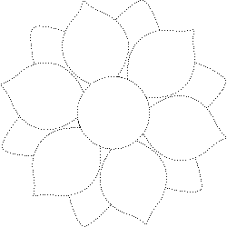 연꽃무늬전돌(102142)