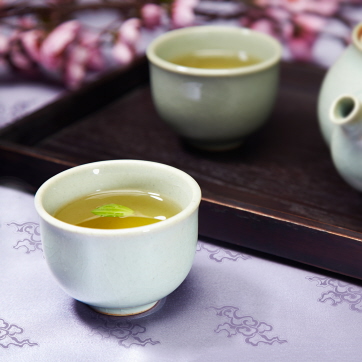 구름문 활용 식탁보