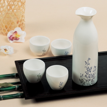덩굴문 활용 찻잔세트