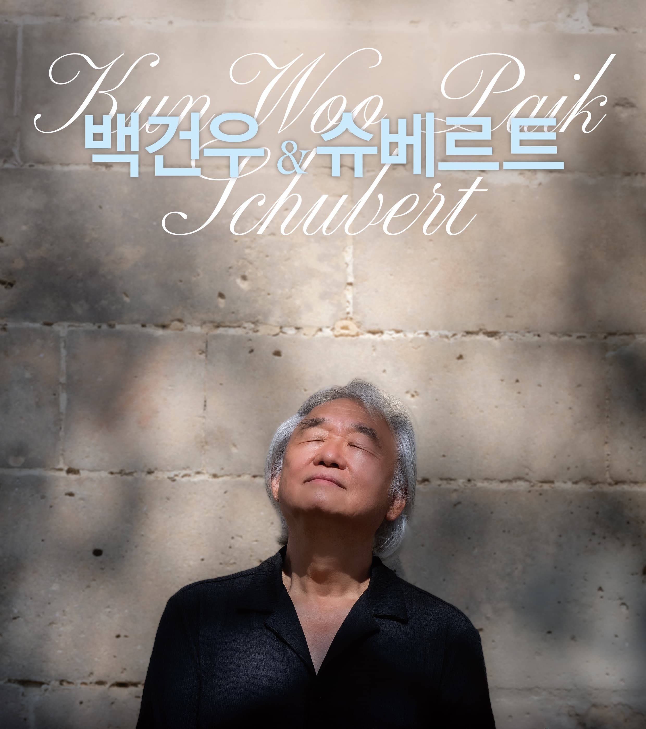 백건우&슈베르트 포스터