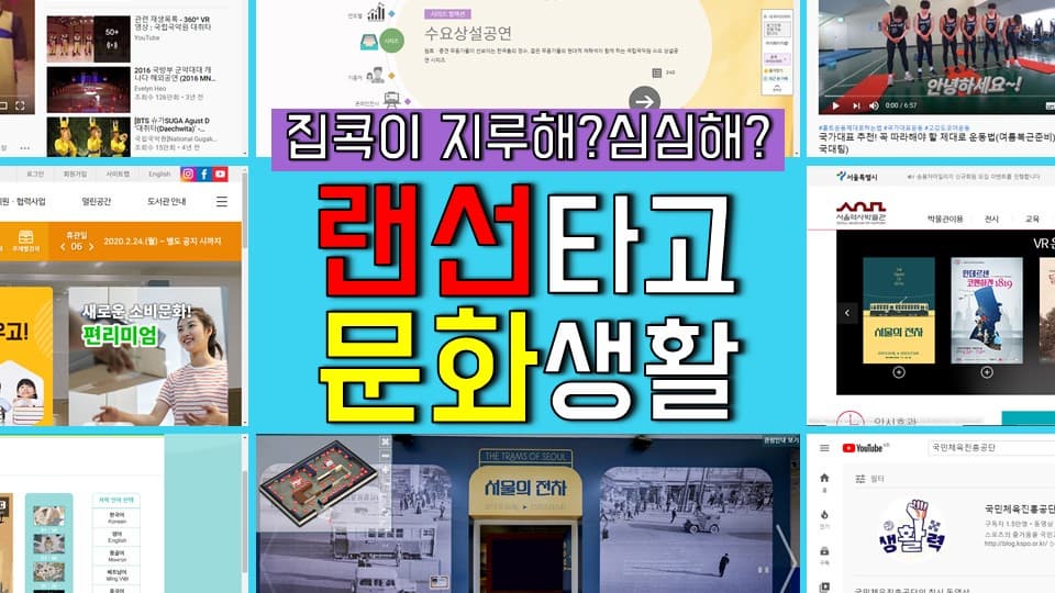 랜선 타고 문화생활