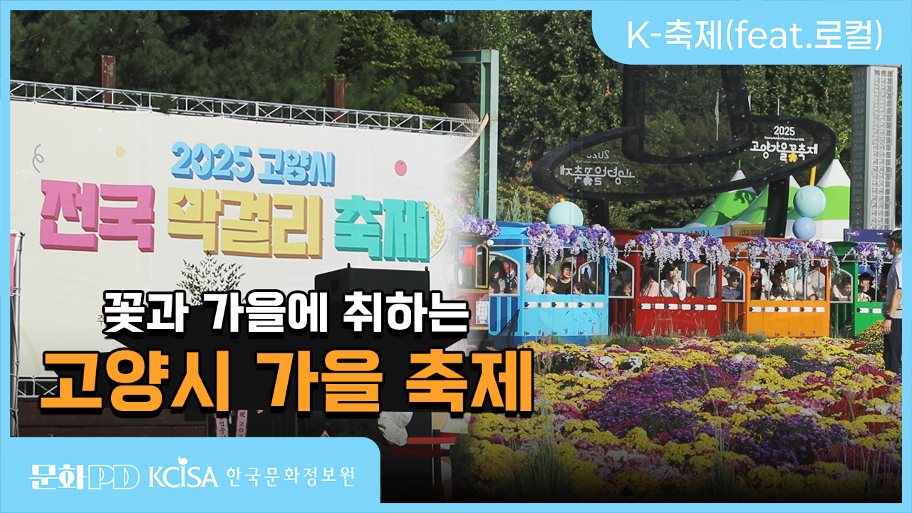 (문화PD) 꽃과 막걸리에 취하는 고양시 가을 축제