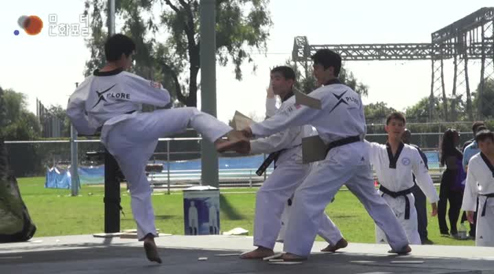 [LA한국문화원] 태권도, 흑인 커뮤니티 축제를 가다