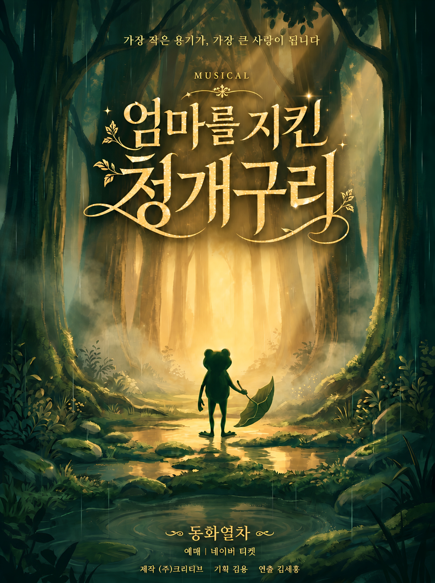 엄마를 지킨 청개구리 | 2026.07.16(목) ~ 2026.09.13(일) 주말, 공휴일 11:00, 13:00 | 송도 건원테크노큐브