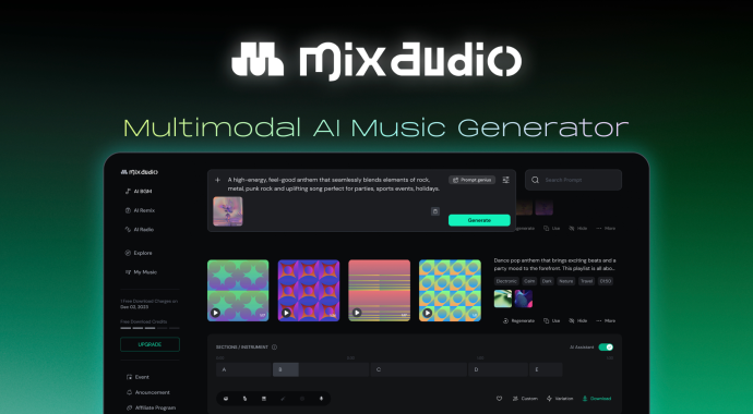 멀티모달 생성형 AI 음악서비스 믹스오디오(MixAudio)