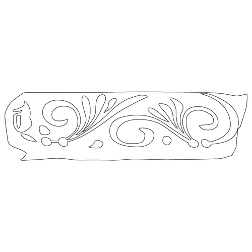 풀꽃덩굴무늬전돌(52012)