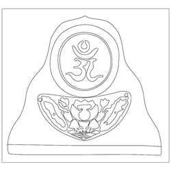 청룡사 사천왕문 망와(72870)