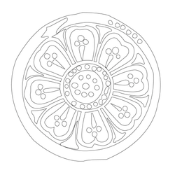 연화문수막새(24295)