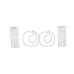 번개문,동그라미문(13275)