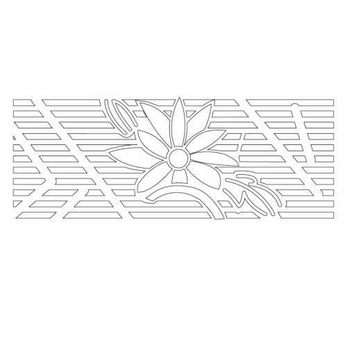 꽃문,가로줄문,빗금문(35374)