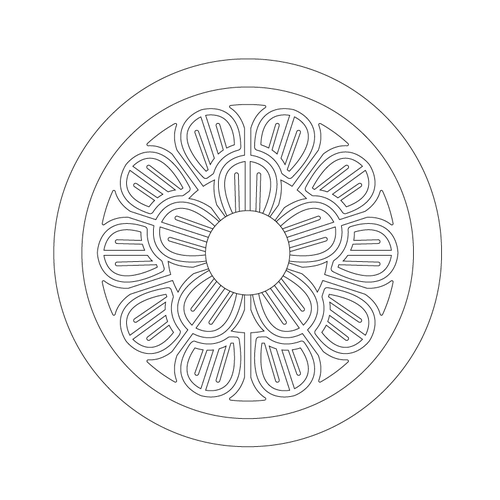 연화문수막새(2474)