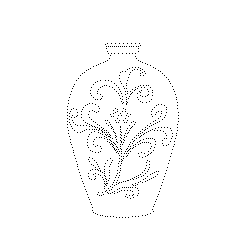 회청자매병(114668)