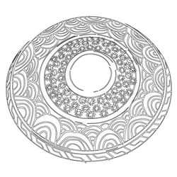 분청사기인화문항아리(16425)
