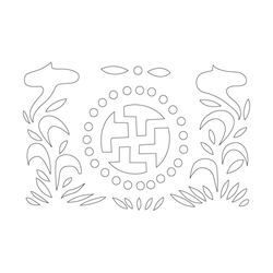 풀문,구슬이음문,만자문(32841)