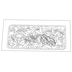 경복궁 집옥재 벽면 머름청판(61097)