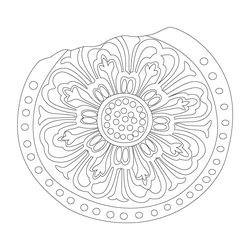 연꽃무늬수막새(52304)