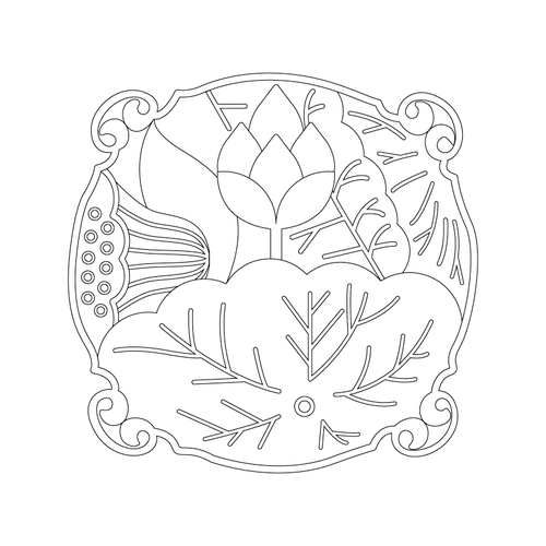 연꽃문(6348)