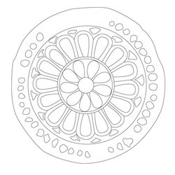 연화문수막새(22465)