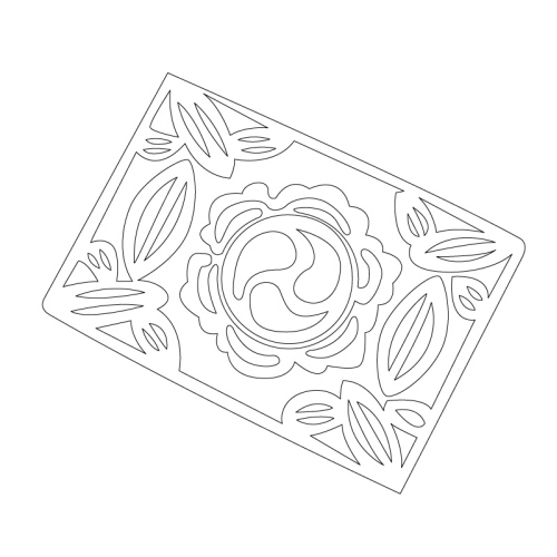 태극문,사각형문,꽃문(34785)