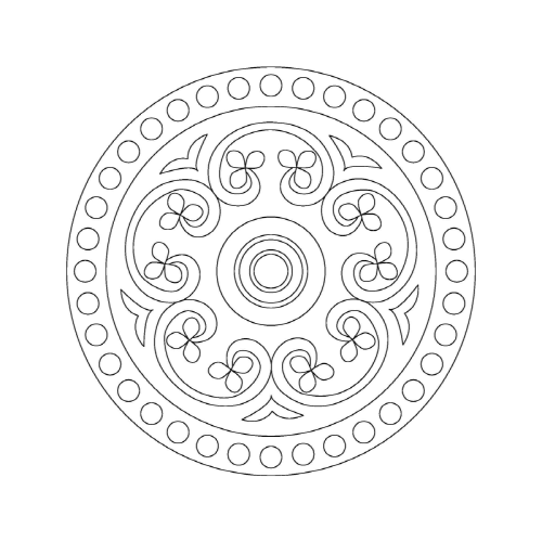 인동문수막새(111143)