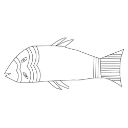 물고기문(2596)