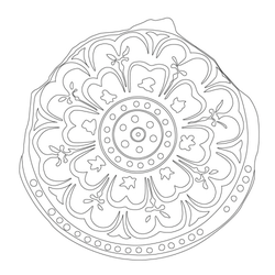 연꽃문수막새(22110)