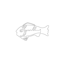 물고기문(21097)