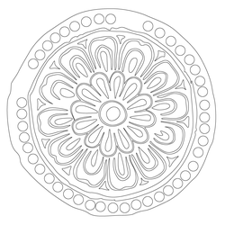 연화문수막새(52877)