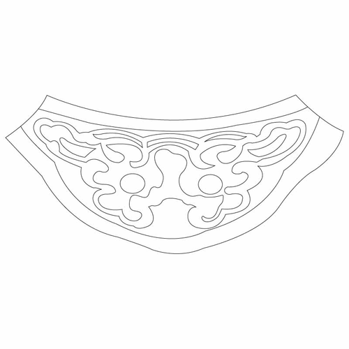 삼랑성 종해루 암막새(59564)
