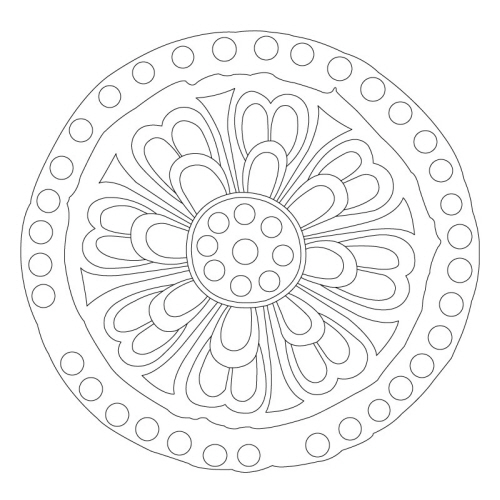 연화문수막새(24374)