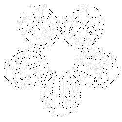 연꽃무늬 수막새(100484)