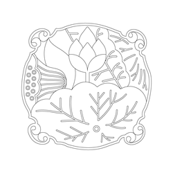 연꽃문(6348)