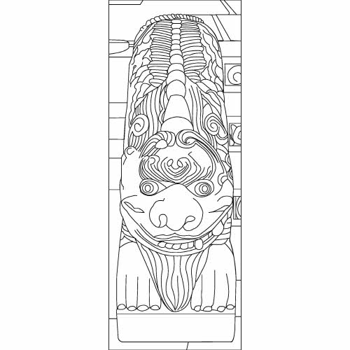 경복궁 흥례문 소맷돌(111941)