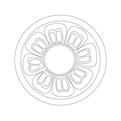 연화문수막새(53273)