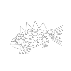 물고기문(13126)