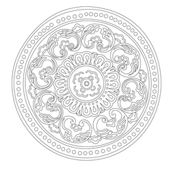 보상화문수막새(23981)
