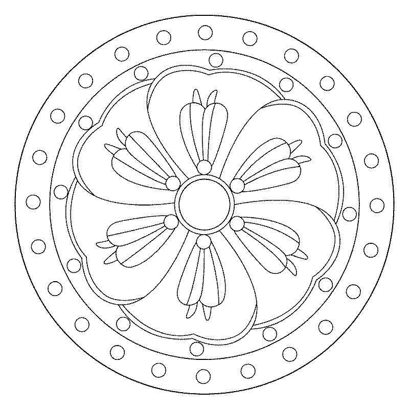 화문수막새(102033)