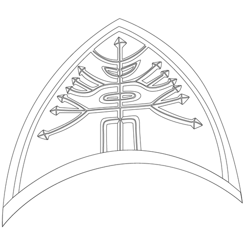 강화향교 외삼문 망와(59300)