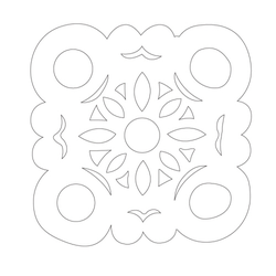 꽃문,동그라미문(33212)