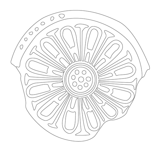 연화문수막새(50841)