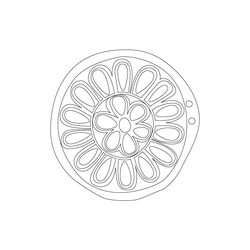 연화문수막새(51818)