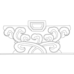 덕진진 공조루 화반(59386)