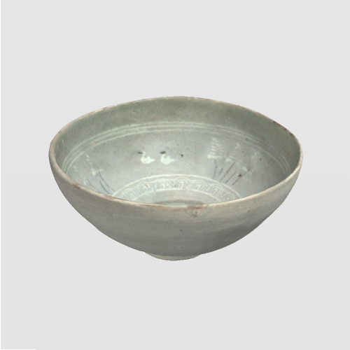 청자상감오리문대접(19664)