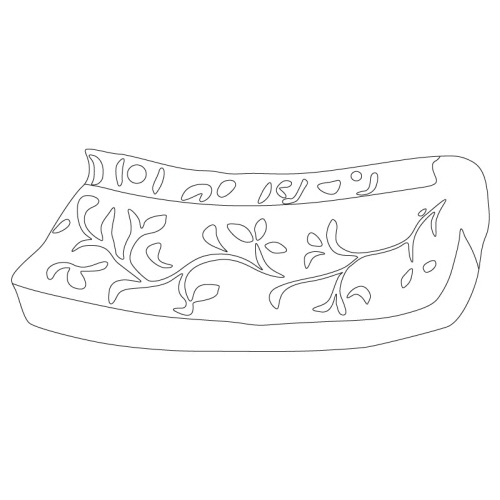 덩굴문암막새(27892)