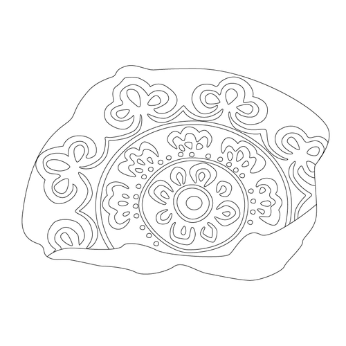 보상화문수막새(51310)