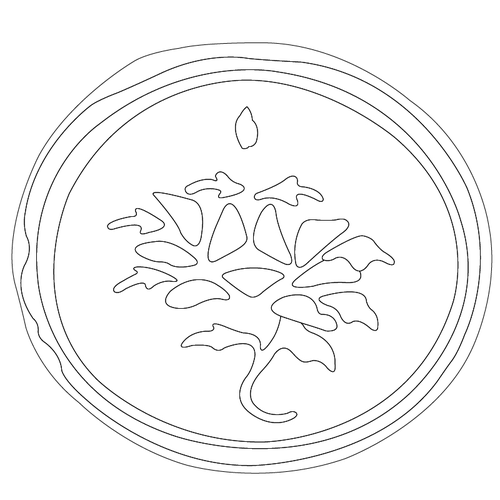 청자상감포류수금문대접(81053)