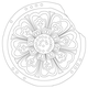 연화문수막새(24287)