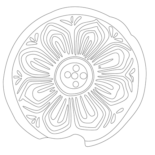 연꽃문수막새(61318)