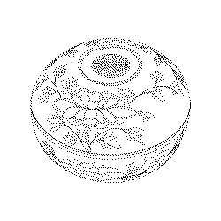 청화백자합(113471)